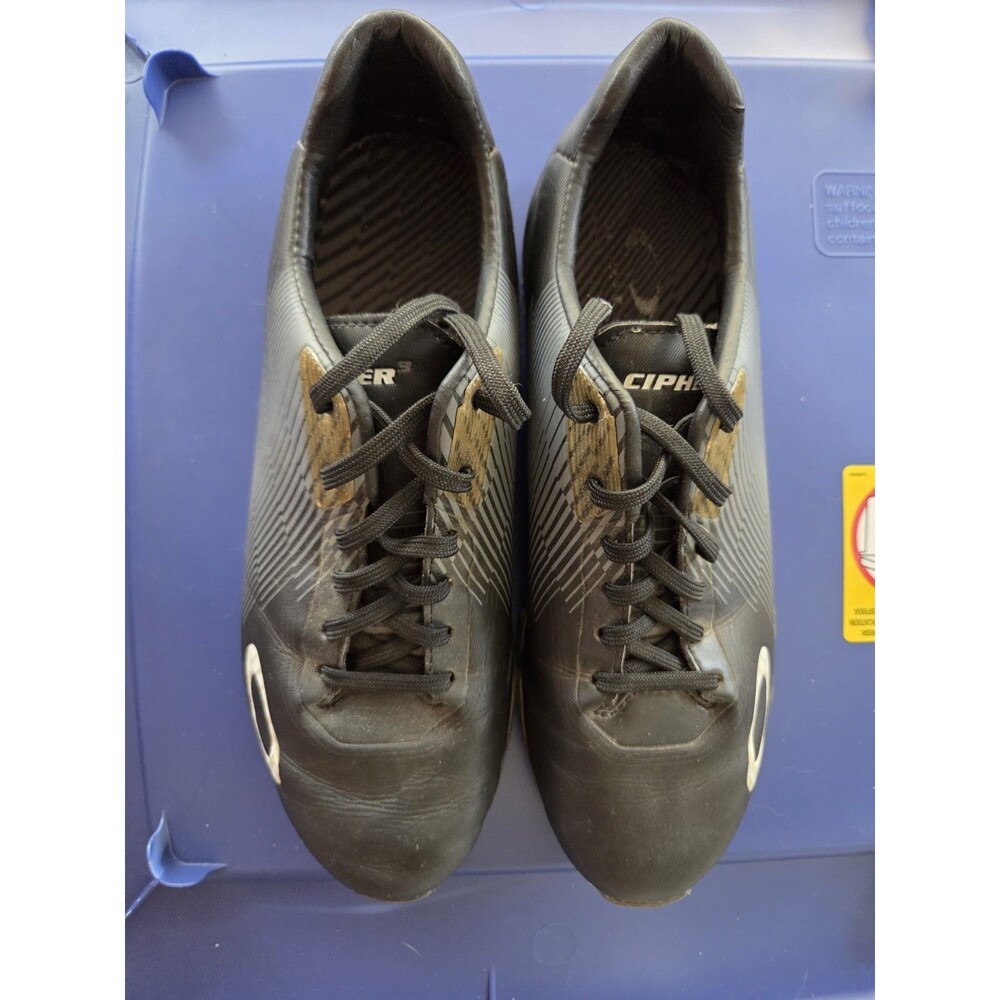 Oakley Cipher 3 Golf Shoes Mens Sz 9 Nano‎ Spike Factory Lite Black, Gray